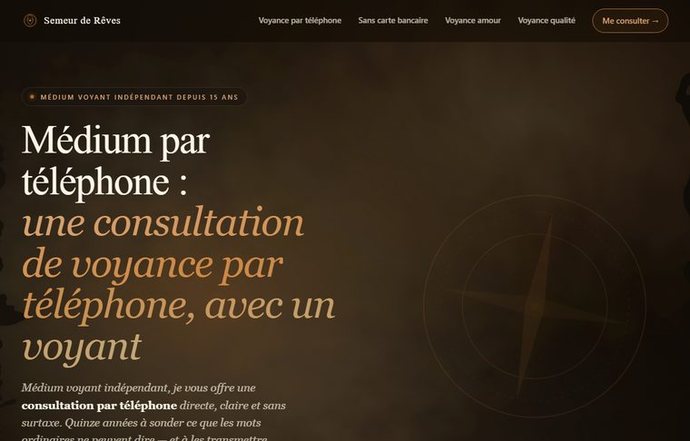 Page d'accueil de semeur-de-reves.com