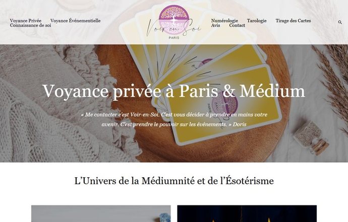 Page d'accueil de voir-en-soi.com