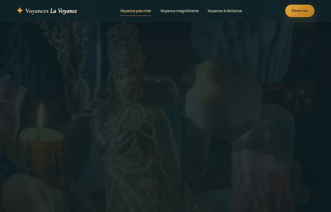 Page d'accueil de voyances-lavoyance.com